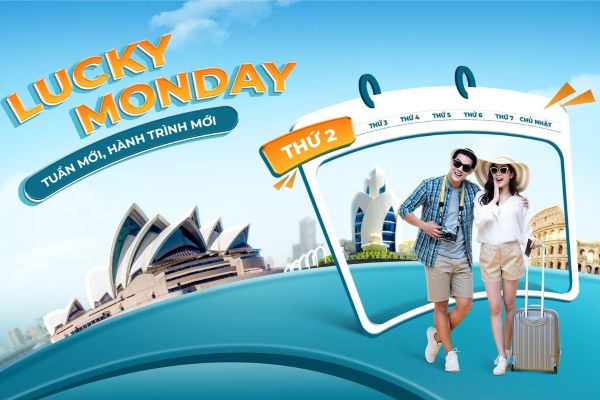 Lucky Monday – Giảm 20% Phí Chọn Trước Chỗ Ngồi