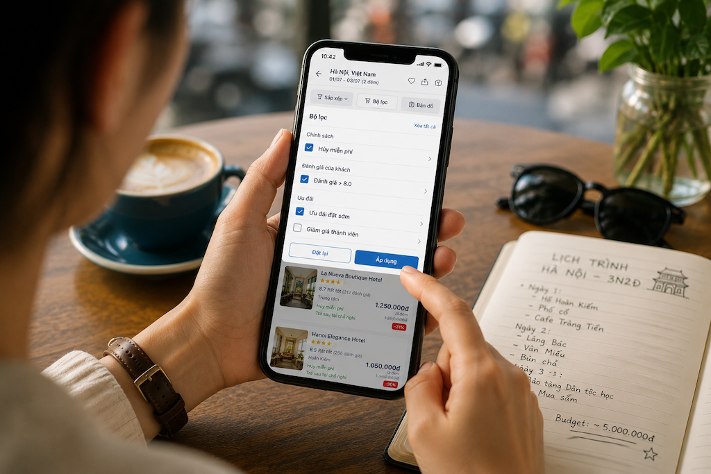 Kinh nghiệm đặt phòng du lịch giá rẻ giúp bạn tiết kiệm chi phí