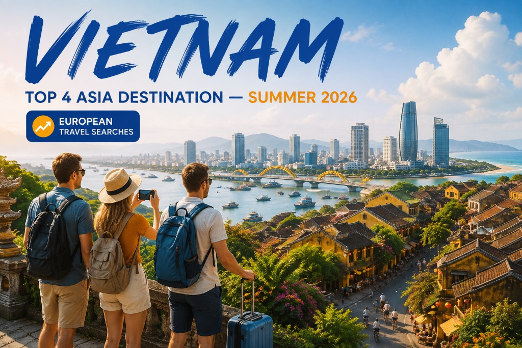 khách châu Âu đổ xô tìm Việt Nam điểm đến hot nhất