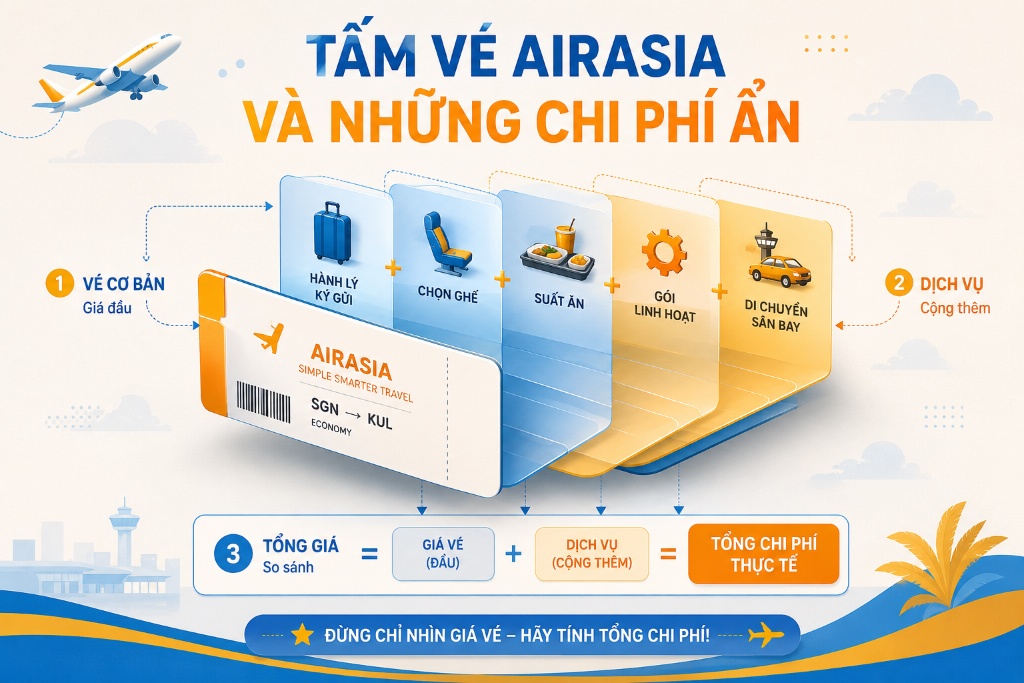 Những điểm cần cân nhắc trước khi mua vé