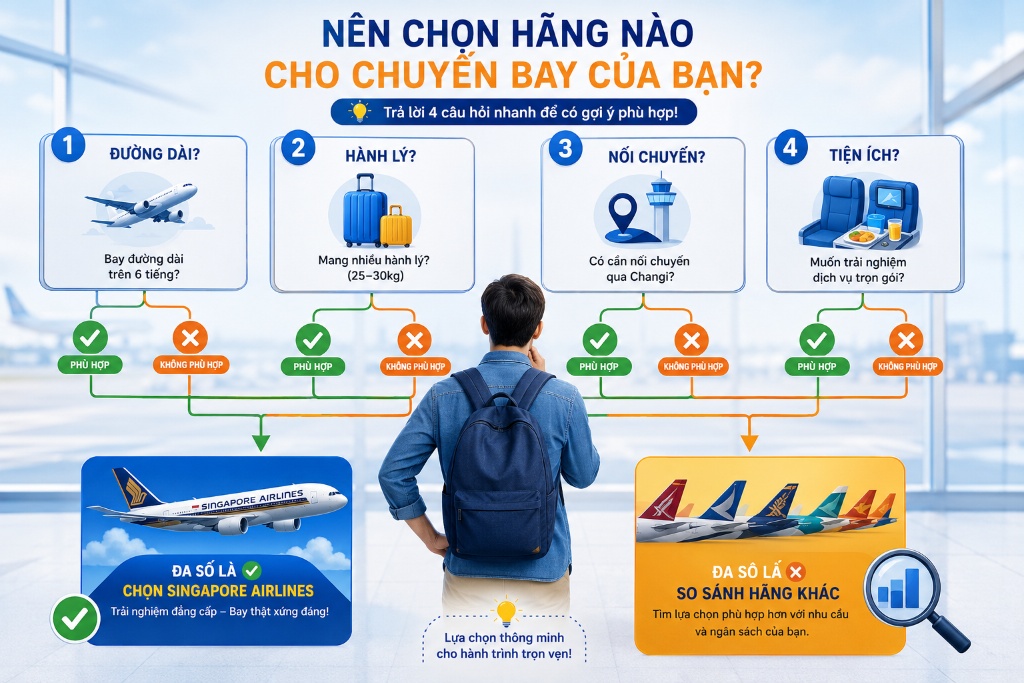 Review Singapore Airlines: Có đáng bay không? Đánh giá trước khi đặt vé