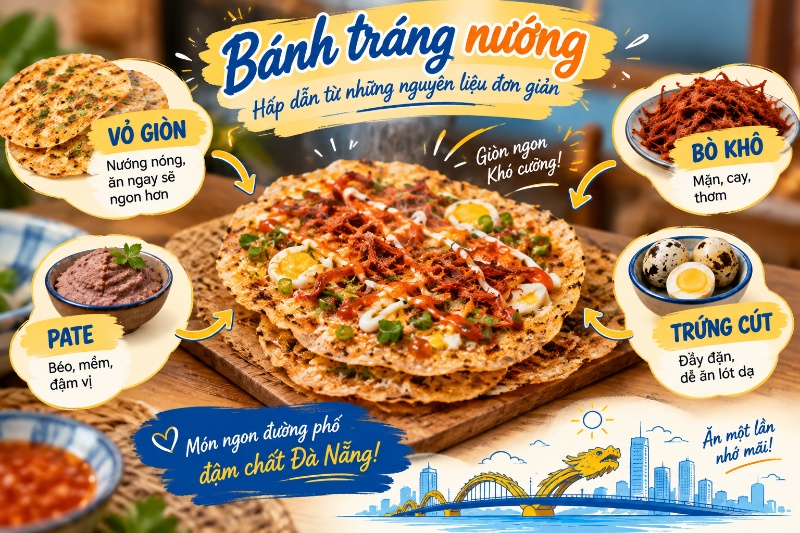 Bánh kẹp Đà Nẵng và 3 địa chỉ đáng ghé cho tín đồ ăn vặt