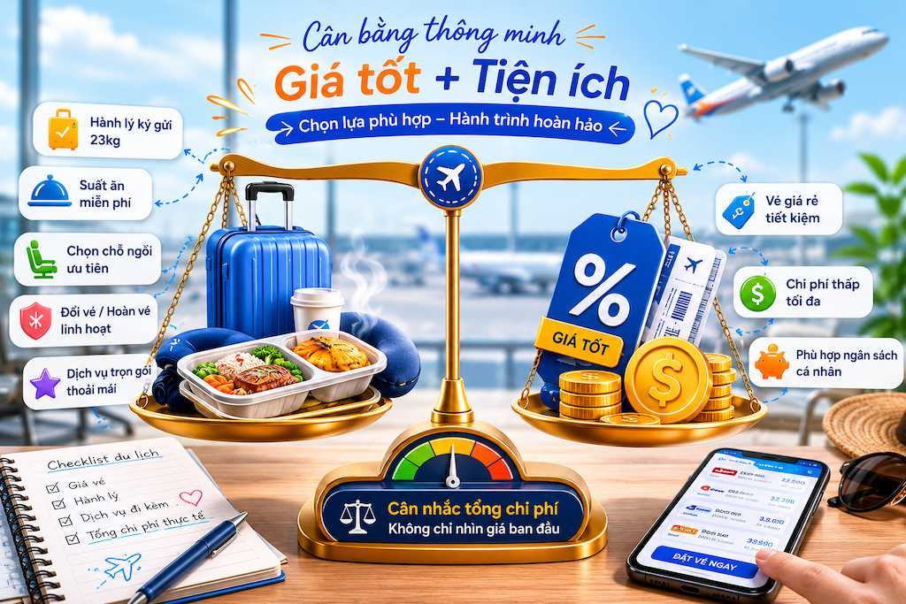 lịch giá vé máy bay đến Phú Quốc theo tháng trong năm