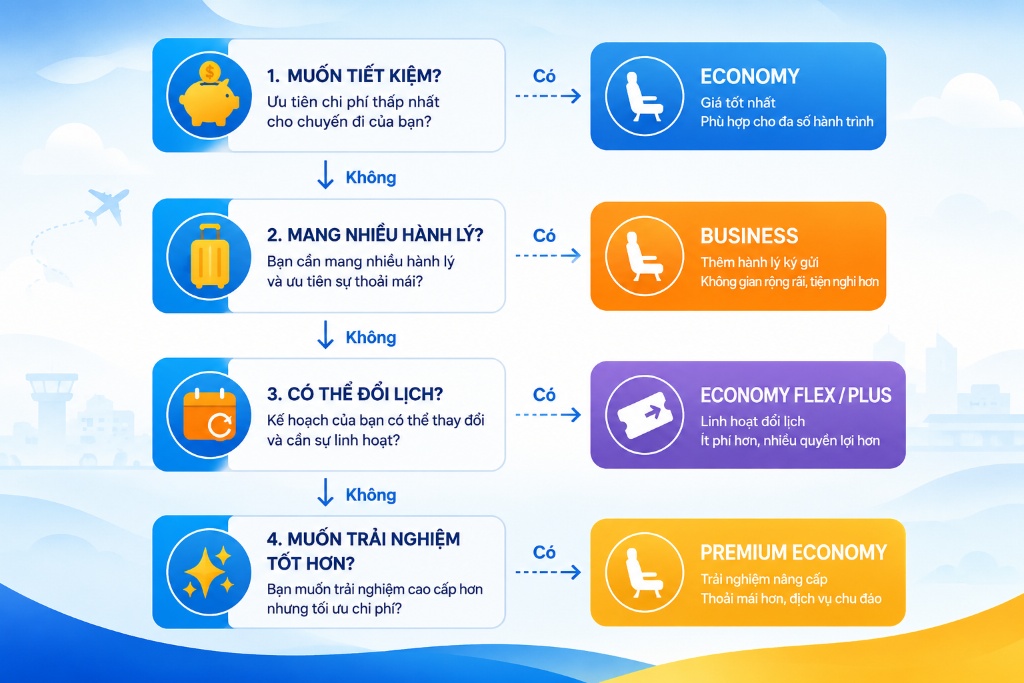 khoang Business Sun PhuQuoc Airways với ghế ngồi rộng rãi