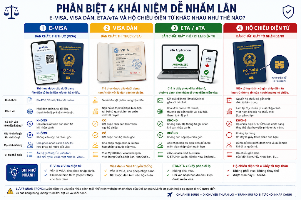 o sánh thông tin E-Visa với trang dữ liệu hộ chiếu