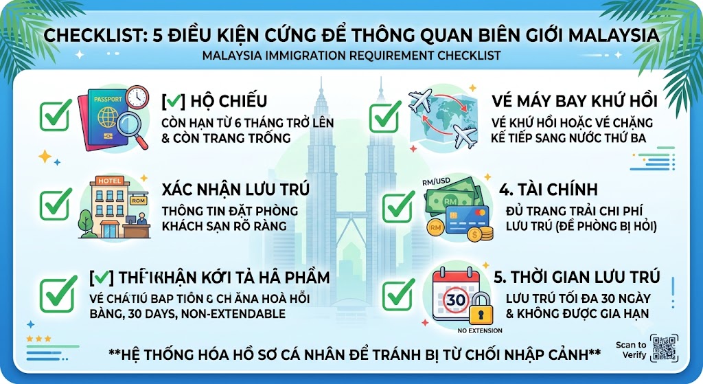 màn hình khai báo MDAC trên điện thoại trước khi đi Malaysia