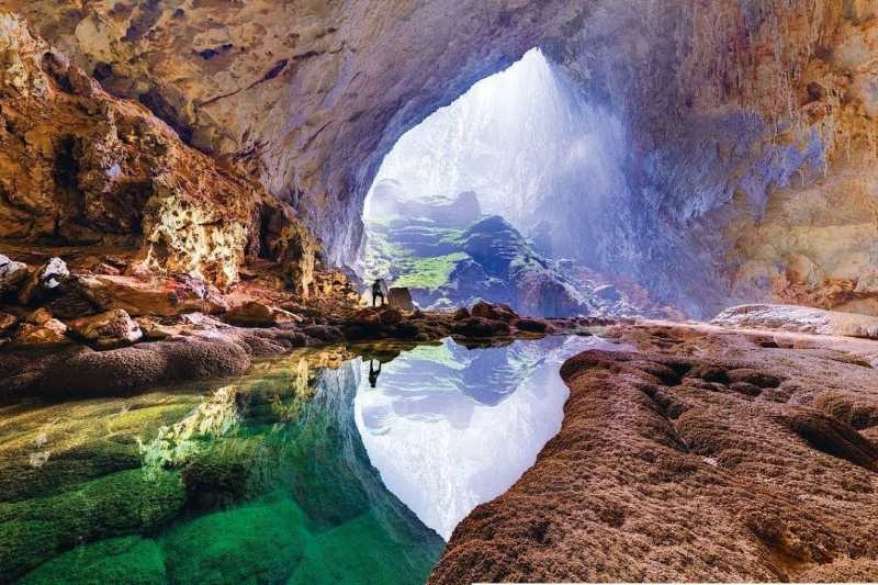 Hệ thống thạch nhũ kỳ ảo bên trong động Phong Nha