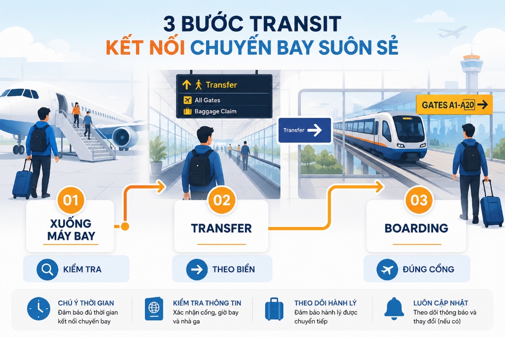 Transit tại sân bay Changi cần lưu ý gì để không lỡ chuyến?