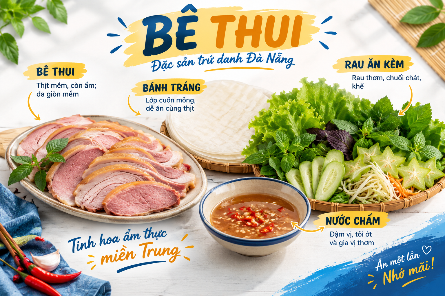 Bê thui Đà Nẵng: ăn ở đâu để cảm nhận đúng vị Cầu Mống?