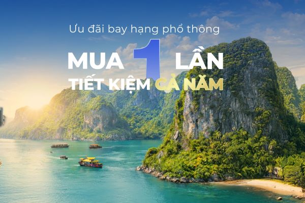Giảm tới 20% các hành trình Nội địa tiếp theo