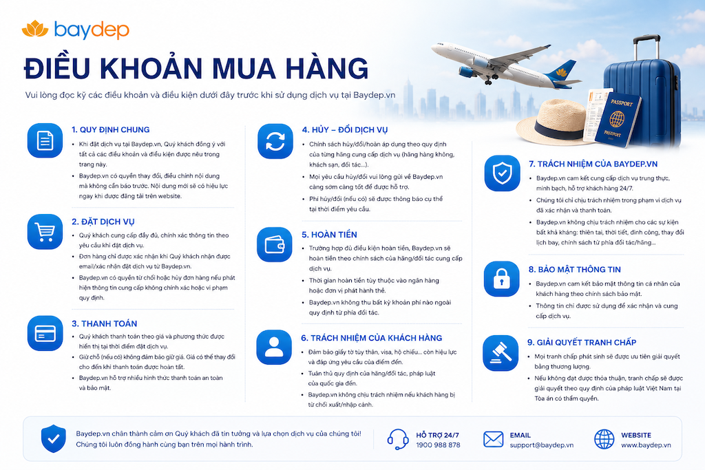 Điều khoản mua hàng