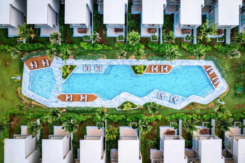 Hồ bơi riêng tư tại căn hộ 1 phòng ngủ The Ocean Resort