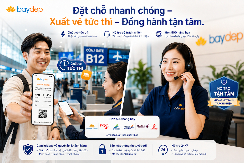 liên hệ baydep