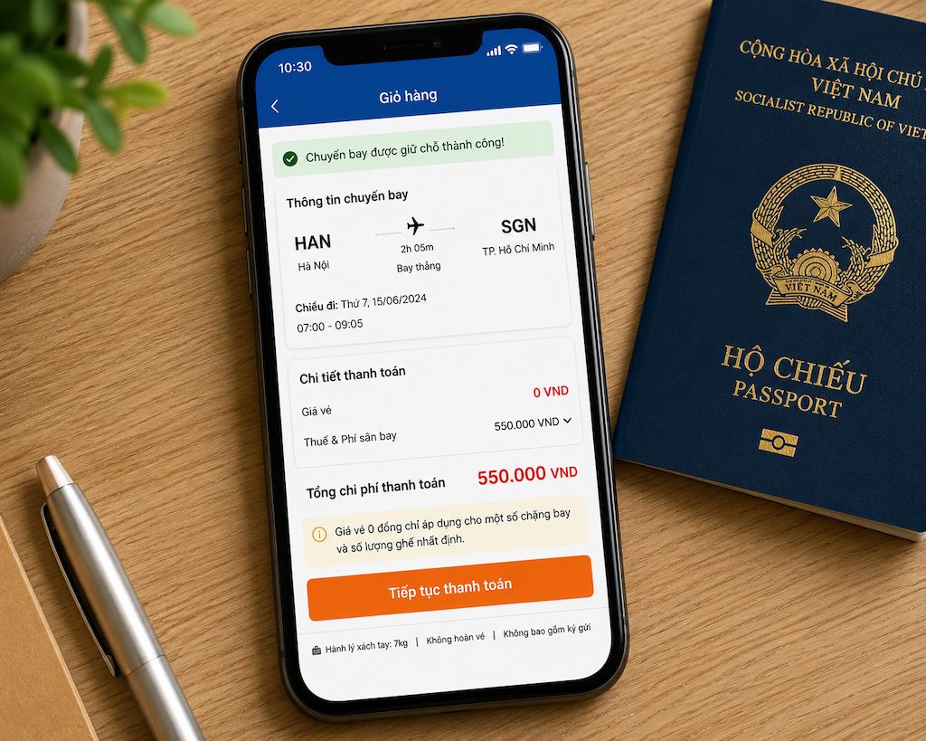 Săn vé máy bay 0 đồng: Bí quyết để không bỏ lỡ deal giá rẻ