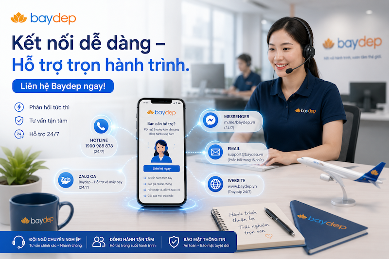 Liên hệ Baydep