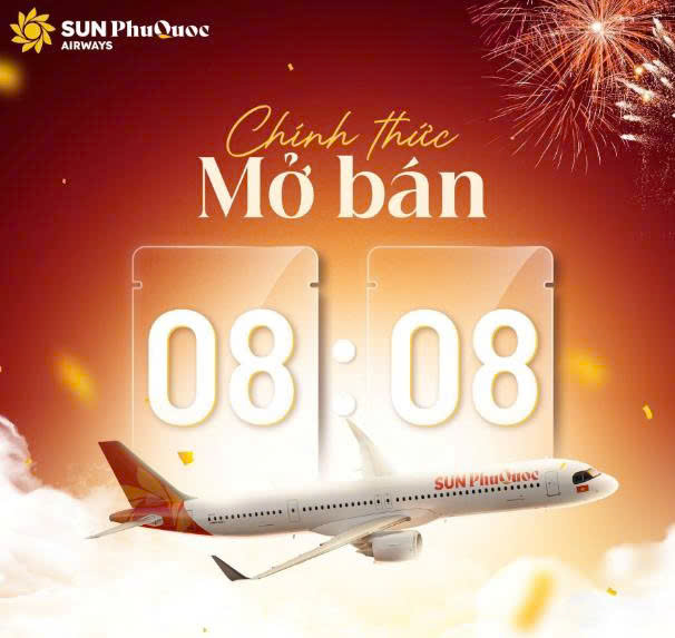 Những tấm vé đầu tiên của Sun PhuQuoc Airways