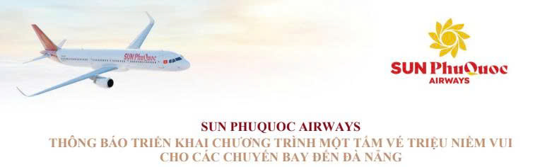 Sun PhuQuoc Airways Một tấm vé triệu niềm vui