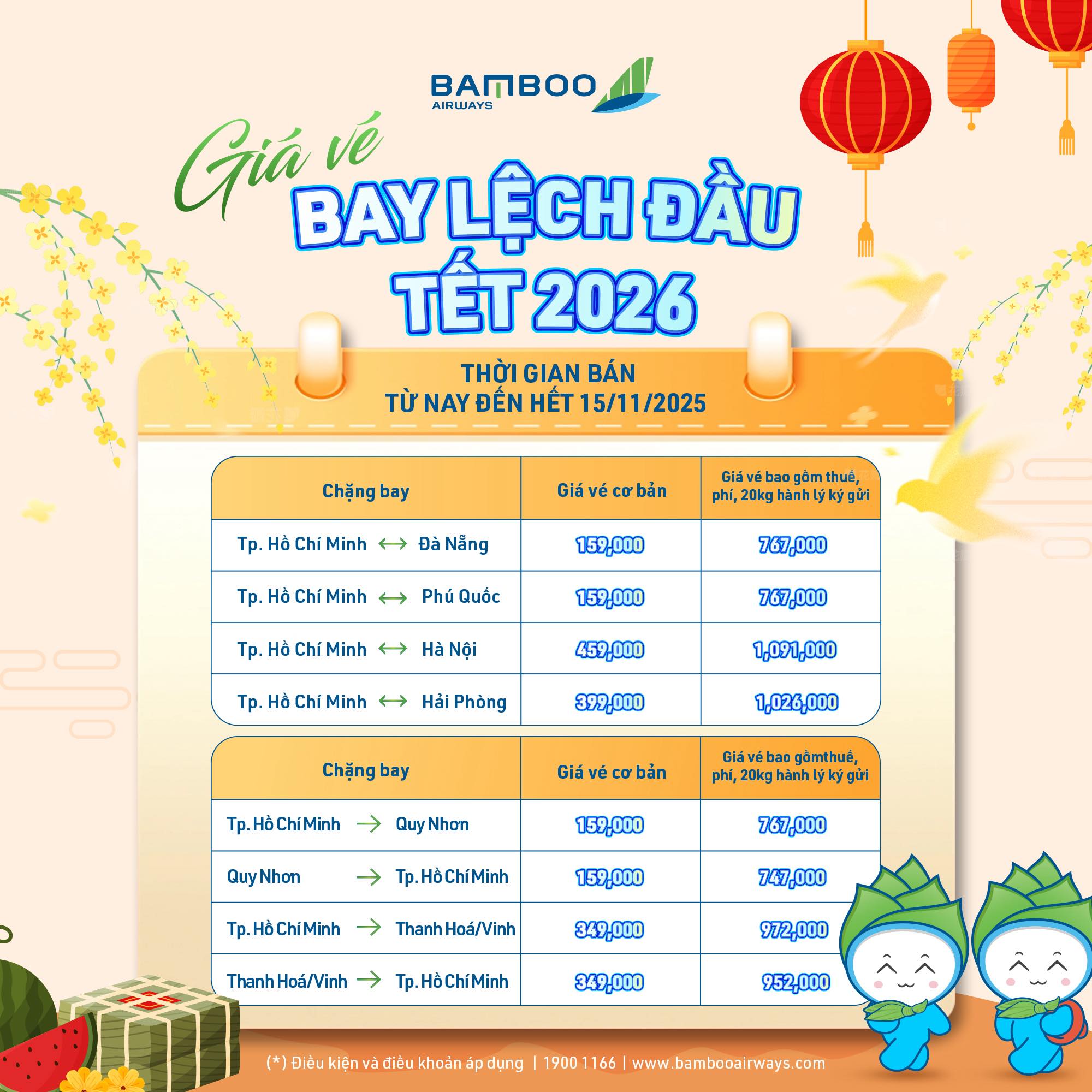 Bay cùng Bamboo Airways – Về nhà đúng Tết, trọn vẹn sum vầy!
