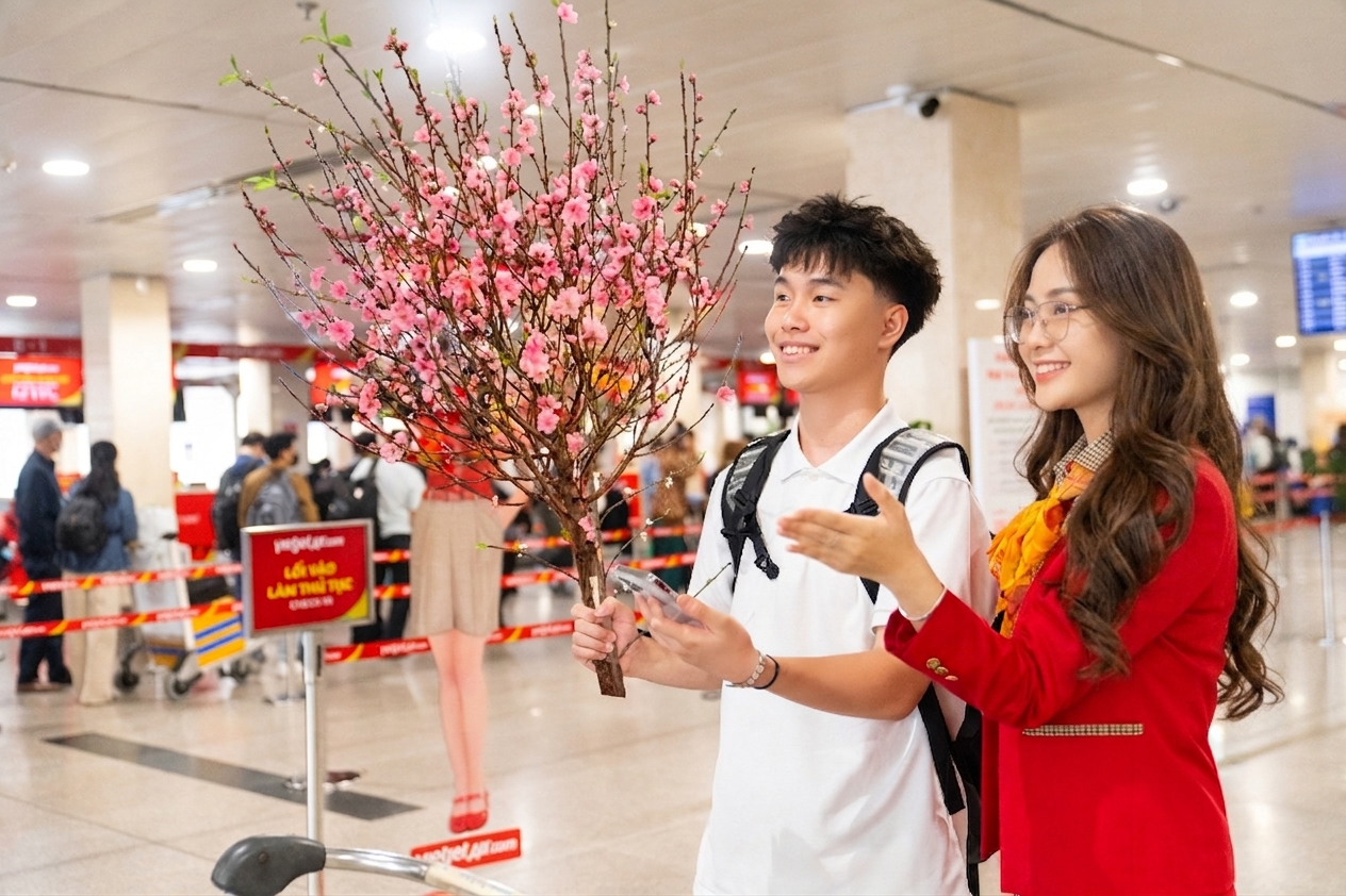 Vietjet Mở Bán 3,1 Triệu Vé Tết Đinh Mùi 2027, Giá Từ 490.000 Đồng