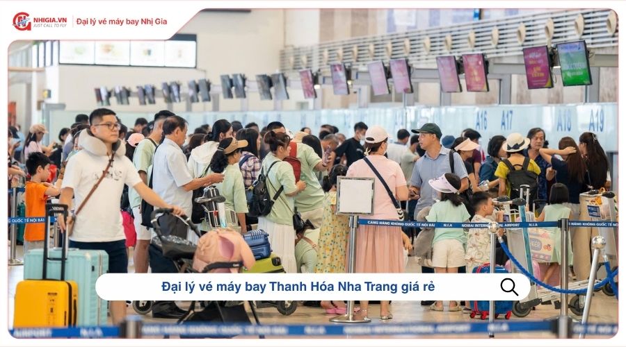 Đại lý vé máy bay Thanh Hóa Nha Trang giá rẻ