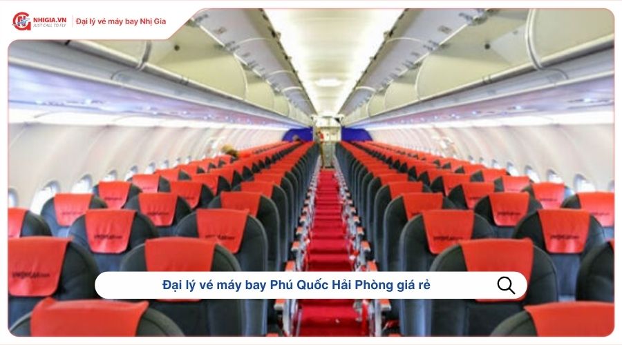Đại lý vé máy bay Phú Quốc Hải Phòng giá rẻ