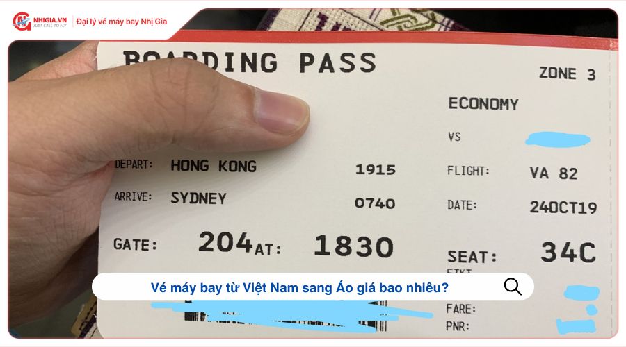 Vé máy bay từ Việt Nam sang Áo giá bao nhiêu?