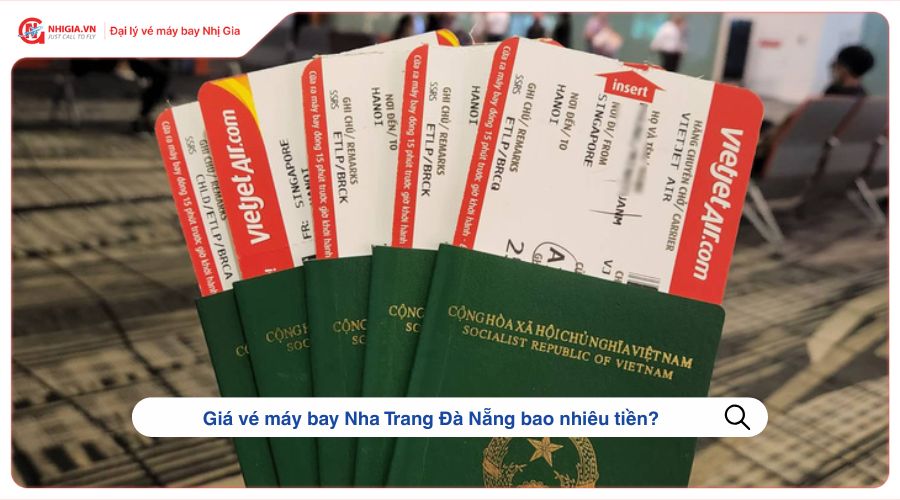 Giá vé máy bay Nha Trang Đà Nẵng bao nhiêu tiền?