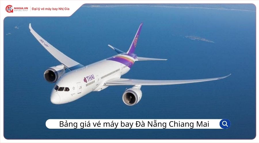 Bảng giá vé máy bay Đà Nẵng Chiang Mai