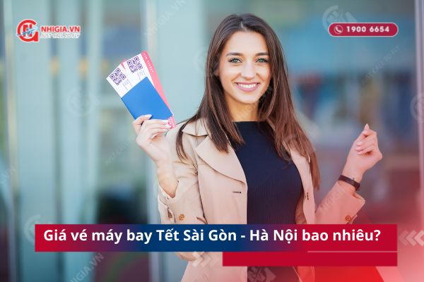 Vé máy bay Tết 2026 Sài Gòn đi Hà Nội giá bao nhiêu?