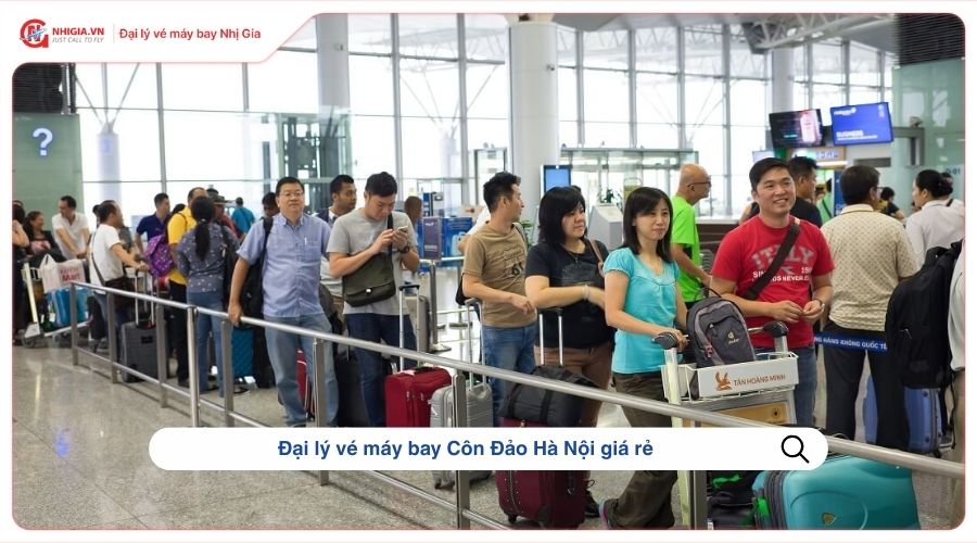Đại lý vé máy bay Côn Đảo Hà Nội giá rẻ