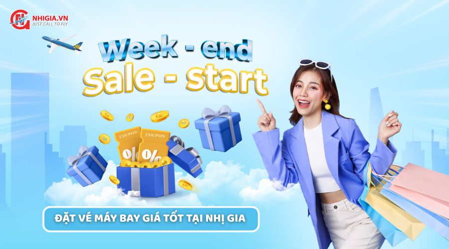 CUỐI TUẦN SĂN VÉ ƯU ĐÃI đặc biết HẠNG PHỔ THÔNG TIẾT KIỆM CÙNG VIETNAM AIRLINES