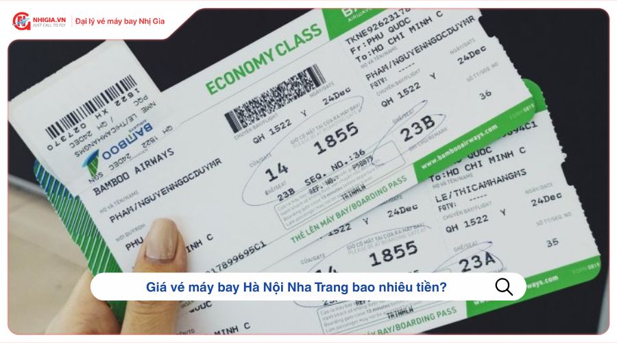 Giá vé máy bay Hà Nội Nha Trang bao nhiêu tiền?
