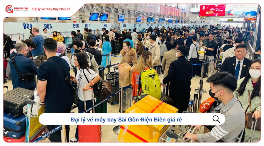 Đại lý vé máy bay Sài Gòn Điện Biên giá rẻ