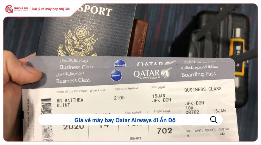 Giá vé máy bay Qatar Airways đi Ấn Độ