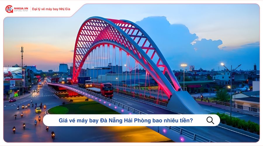 Giá vé máy bay Đà Nẵng Hải Phòng bao nhiêu tiền?