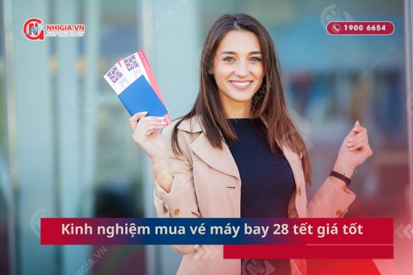 Kinh nghiệm mua vé máy bay 28 tết giá tốt