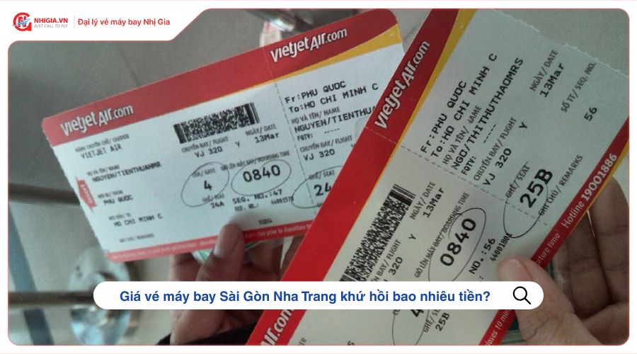 Giá vé máy bay Sài Gòn Nha Trang khứ hồi bao nhiêu tiền?