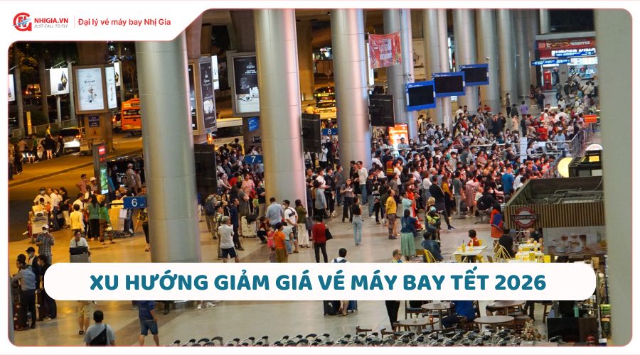 Xu hướng giảm giá vé máy bay tết 2026 lan rộng