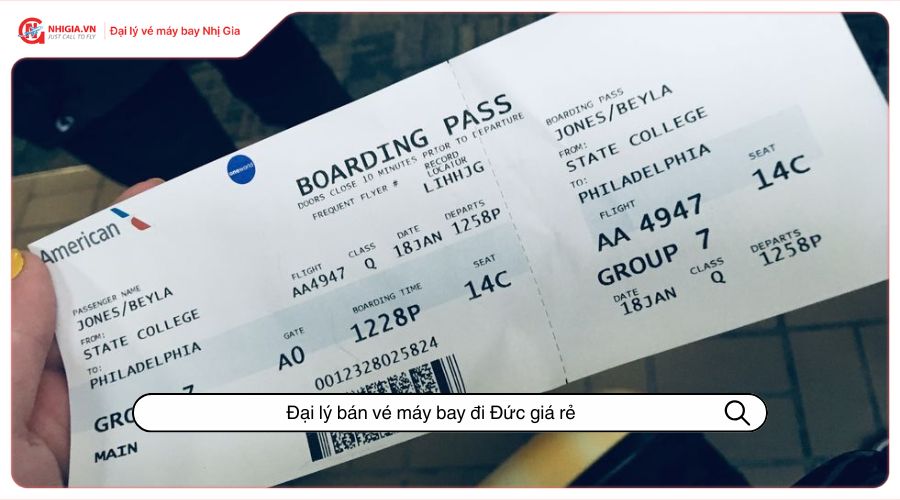 Đại lý bán vé máy bay đi Đức giá rẻ