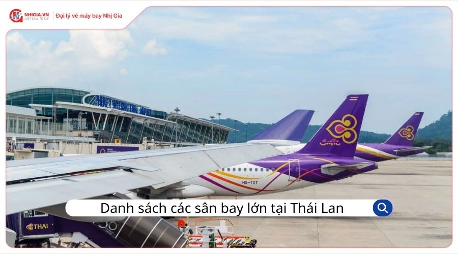 Thái Lan có bao nhiêu sân bay?