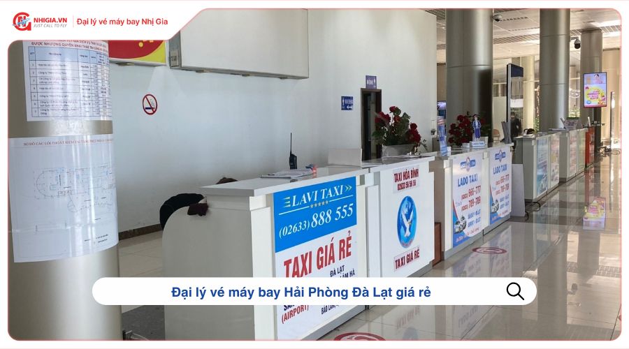 Đại lý vé máy bay Hải Phòng Đà Lạt giá rẻ