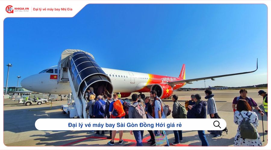 Đại lý vé máy bay Sài Gòn Đồng Hới giá rẻ