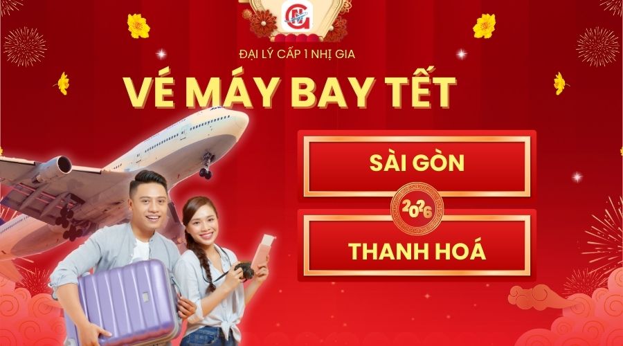 Vé máy bay tết sài gòn thanh hóa