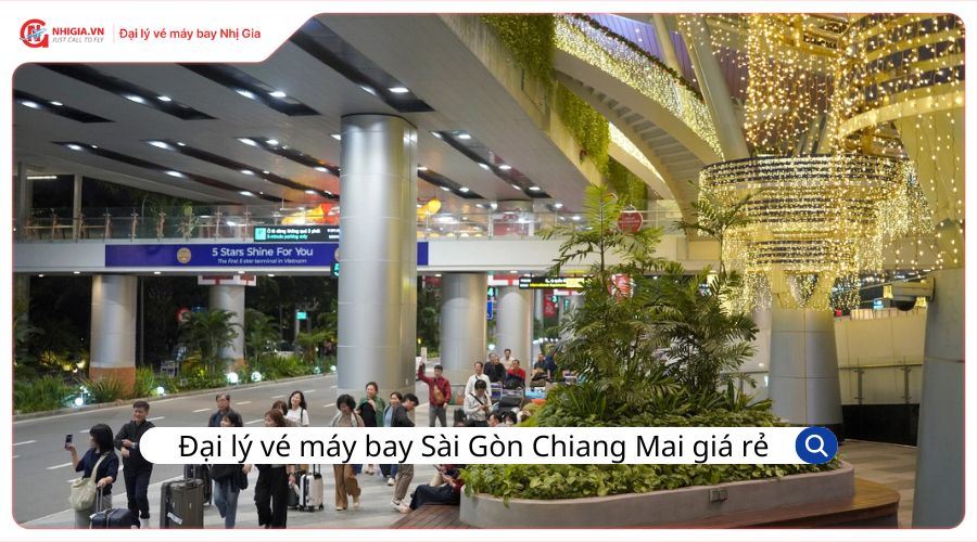 Đại lý vé máy bay Sài Gòn Chiang Mai giá rẻ
