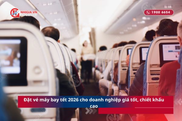 Đặt vé máy bay tết 2026 cho doanh nghiệp giá tốt, chiết khấu cao