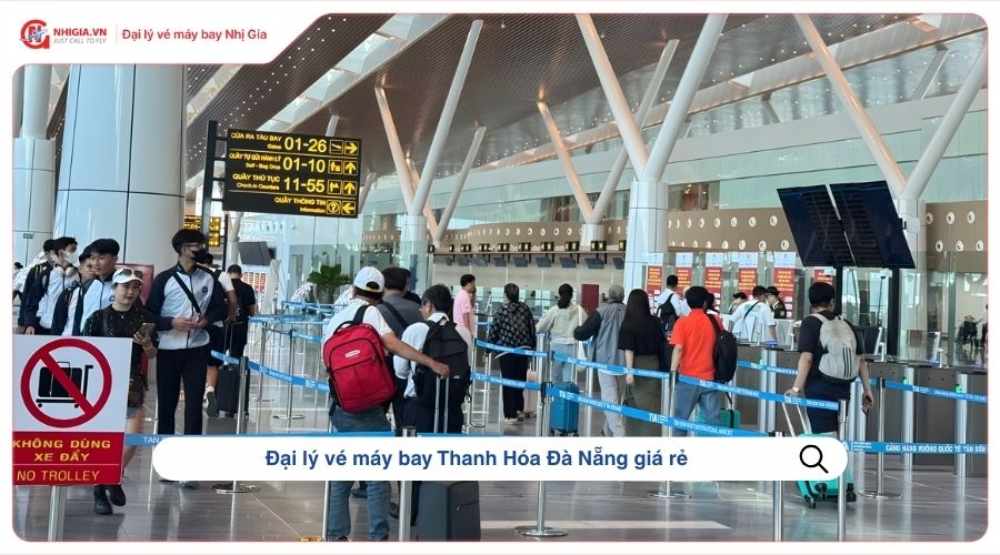 Đại lý vé máy bay Thanh Hóa Đà Nẵng giá rẻ