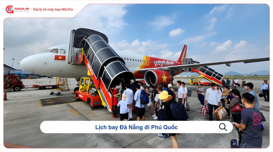 Lịch bay Đà Nẵng đi Phú Quốc