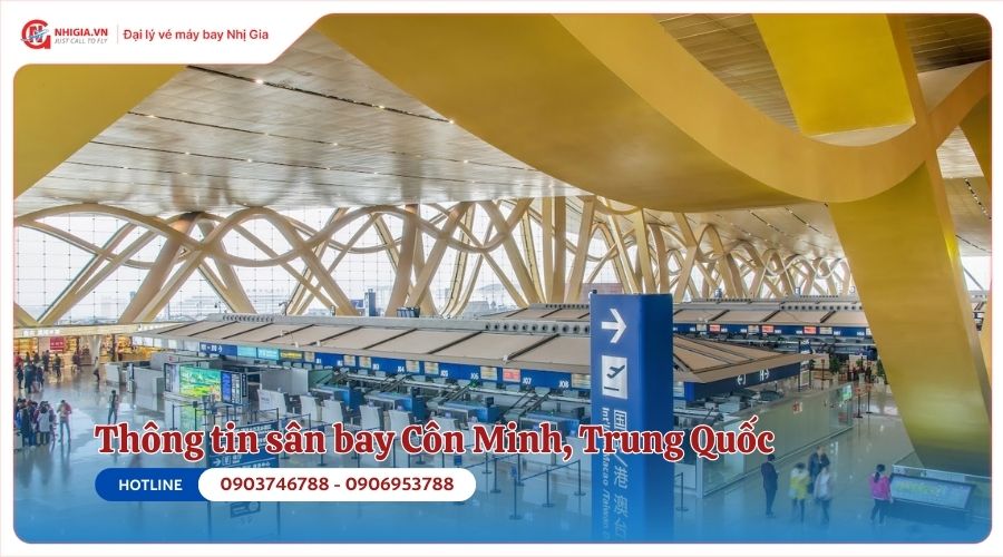 Thông tin sân bay Trường Thuỷ Côn Minh