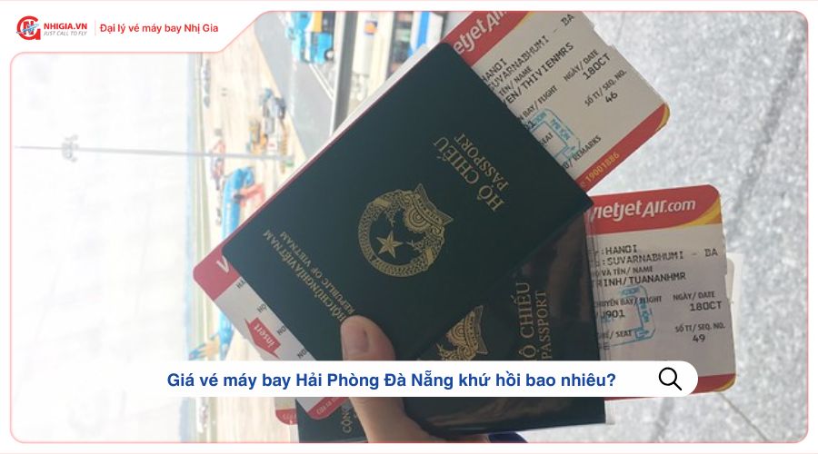 Giá vé máy bay Hải Phòng Đà Nẵng khứ hồi bao nhiêu tiền?
