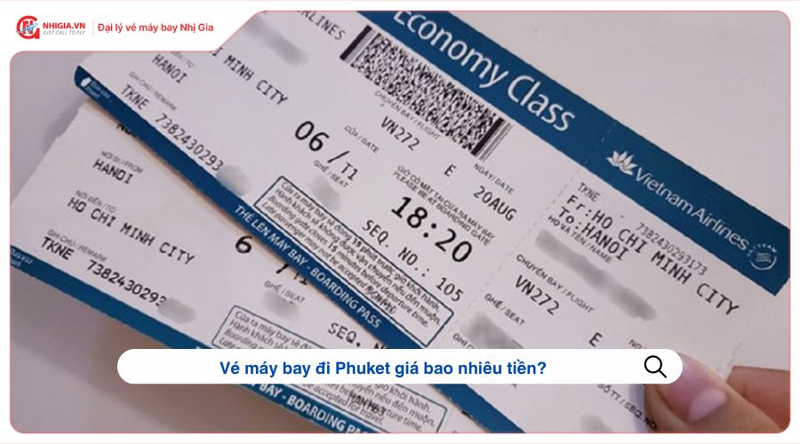 Vé máy bay đi Phuket giá bao nhiêu tiền?